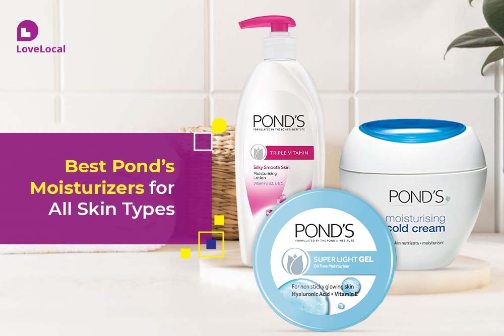 Ponds moisturizers