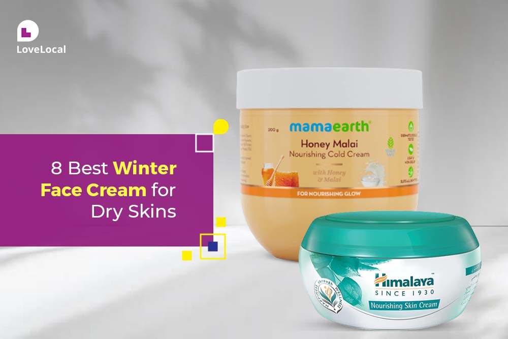 Winter face creams for dry skin
