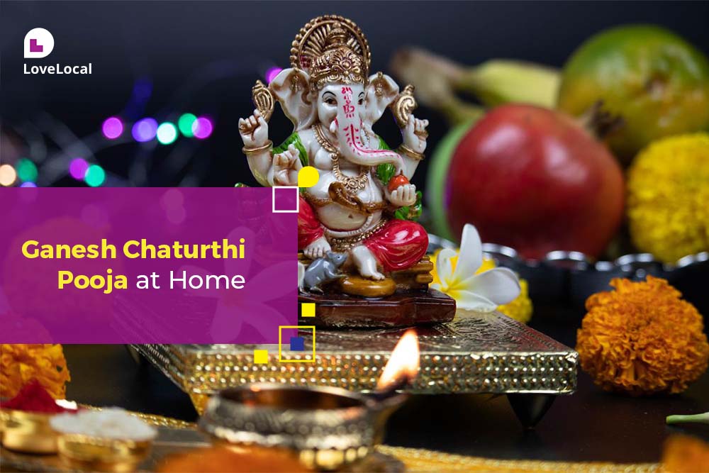 Ganesh Chaturathi Festival Pooja at home