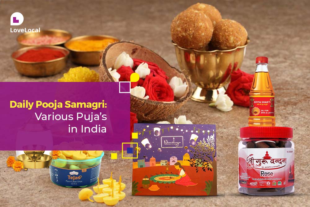 Daily Pooja Samagri | Pooja Samagri Guide for Indian Rituals | LoveLocal
