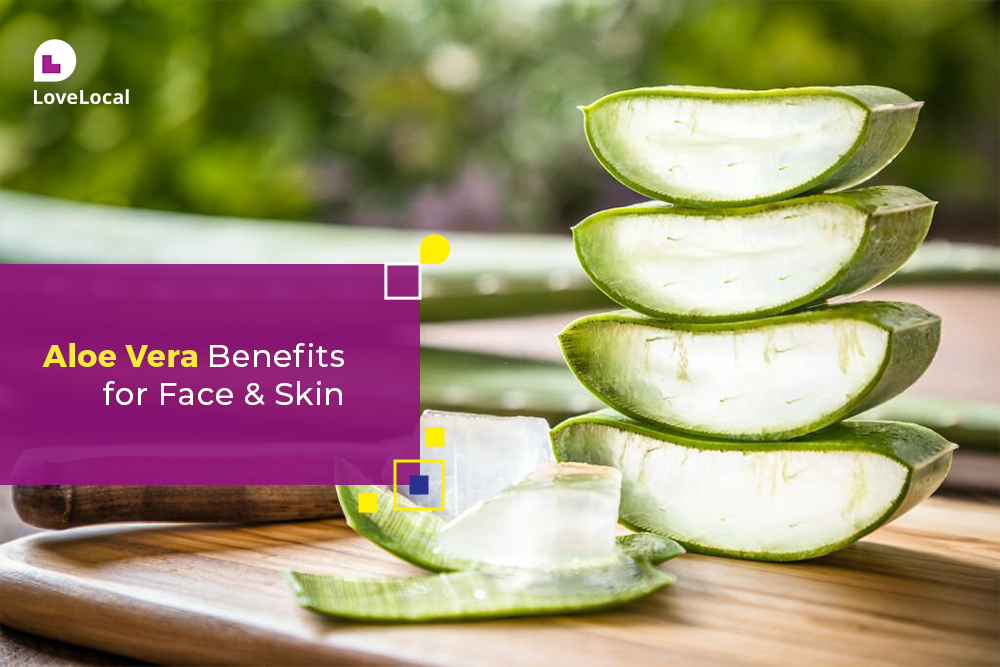 Alovera benefits for face & Skin